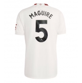 Billige Manchester United Harry Maguire #5 Tredje trøje 2023-24 Kort ærmer