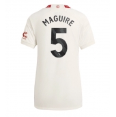 Billige Manchester United Harry Maguire #5 Tredje trøje Dame 2023-24 Kort ærmer