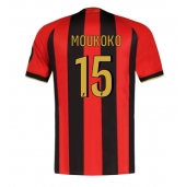 Billige OGC Nice Youssoufa Moukoko #15 Hjemmebanetrøje 2024-25 Kort ærmer