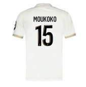 Billige OGC Nice Youssoufa Moukoko #15 Udebanetrøje 2024-25 Kort ærmer