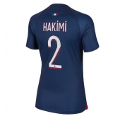 Billige Paris Saint-Germain Achraf Hakimi #2 Hjemmebanetrøje Dame 2023-24 Kort ærmer