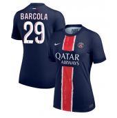 Billige Paris Saint-Germain Bradley Barcola #29 Hjemmebanetrøje Dame 2024-25 Kort ærmer