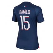 Billige Paris Saint-Germain Danilo Pereira #15 Hjemmebanetrøje Dame 2023-24 Kort ærmer