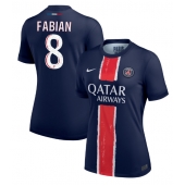 Billige Paris Saint-Germain Fabian Ruiz #8 Hjemmebanetrøje Dame 2024-25 Kort ærmer