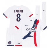 Billige Paris Saint-Germain Fabian Ruiz #8 Udebanetrøje Børn 2024-25 Kort ærmer (+ bukser)