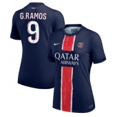 Billige Paris Saint-Germain Goncalo Ramos #9 Hjemmebanetrøje Dame 2024-25 Kort ærmer