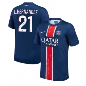 Billige Paris Saint-Germain Lucas Hernandez #21 Hjemmebanetrøje 2024-25 Kort ærmer