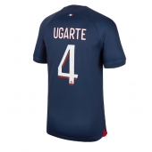 Billige Paris Saint-Germain Manuel Ugarte #4 Hjemmebanetrøje 2023-24 Kort ærmer