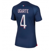 Billige Paris Saint-Germain Manuel Ugarte #4 Hjemmebanetrøje Dame 2023-24 Kort ærmer