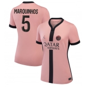 Billige Paris Saint-Germain Marquinhos #5 Tredje trøje Dame 2024-25 Kort ærmer