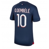 Billige Paris Saint-Germain Ousmane Dembele #10 Hjemmebanetrøje 2023-24 Kort ærmer