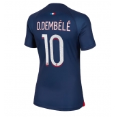 Billige Paris Saint-Germain Ousmane Dembele #10 Hjemmebanetrøje Dame 2023-24 Kort ærmer