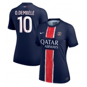 Billige Paris Saint-Germain Ousmane Dembele #10 Hjemmebanetrøje Dame 2024-25 Kort ærmer