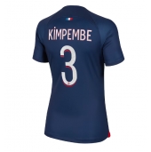 Billige Paris Saint-Germain Presnel Kimpembe #3 Hjemmebanetrøje Dame 2023-24 Kort ærmer