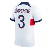 Billige Paris Saint-Germain Presnel Kimpembe #3 Udebanetrøje 2023-24 Kort ærmer