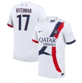 Billige Paris Saint-Germain Vitinha #17 Udebanetrøje 2024-25 Kort ærmer