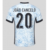 Billige Portugal Joao Cancelo #20 Udebanetrøje EM 2024 Kort ærmer