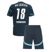 Billige RB Leipzig Arthur Vermeeren #18 Tredje trøje Børn 2024-25 Kort ærmer (+ bukser)