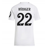 Billige Real Madrid Antonio Rudiger #22 Hjemmebanetrøje Dame 2024-25 Kort ærmer