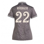 Billige Real Madrid Antonio Rudiger #22 Tredje trøje Dame 2024-25 Kort ærmer