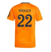 Billige Real Madrid Antonio Rudiger #22 Udebanetrøje 2024-25 Kort ærmer