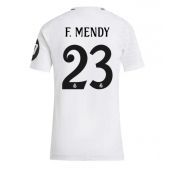 Billige Real Madrid Ferland Mendy #23 Hjemmebanetrøje Dame 2024-25 Kort ærmer