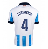 Billige Real Sociedad Martin Zubimendi #4 Hjemmebanetrøje 2023-24 Kort ærmer