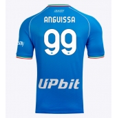 Billige SSC Napoli Frank Anguissa #99 Hjemmebanetrøje 2023-24 Kort ærmer