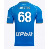 Billige SSC Napoli Stanislav Lobotka #68 Hjemmebanetrøje 2023-24 Kort ærmer