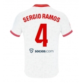 Billige Sevilla Sergio Ramos #4 Hjemmebanetrøje 2023-24 Kort ærmer