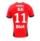 Billige Stade Rennais Ludovic Blas #11 Hjemmebanetrøje 2024-25 Kort ærmer