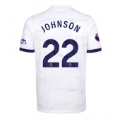 Billige Tottenham Hotspur Brennan Johnson #22 Hjemmebanetrøje 2023-24 Kort ærmer