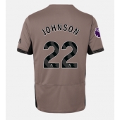 Billige Tottenham Hotspur Brennan Johnson #22 Tredje trøje 2023-24 Kort ærmer