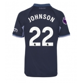 Billige Tottenham Hotspur Brennan Johnson #22 Udebanetrøje 2023-24 Kort ærmer