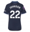 Billige Tottenham Hotspur Brennan Johnson #22 Udebanetrøje Dame 2023-24 Kort ærmer