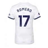 Billige Tottenham Hotspur Cristian Romero #17 Hjemmebanetrøje Dame 2023-24 Kort ærmer