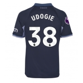 Billige Tottenham Hotspur Destiny Udogie #38 Udebanetrøje 2023-24 Kort ærmer