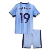 Billige Tottenham Hotspur Dominic Solanke #19 Udebanetrøje Børn 2024-25 Kort ærmer (+ bukser)