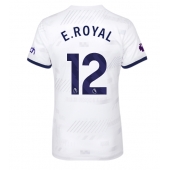 Billige Tottenham Hotspur Emerson Royal #12 Hjemmebanetrøje Dame 2023-24 Kort ærmer