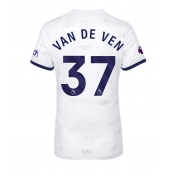 Billige Tottenham Hotspur Micky van de Ven #37 Hjemmebanetrøje Dame 2023-24 Kort ærmer