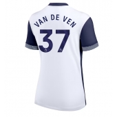 Billige Tottenham Hotspur Micky van de Ven #37 Hjemmebanetrøje Dame 2024-25 Kort ærmer