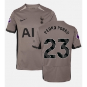 Billige Tottenham Hotspur Pedro Porro #23 Tredje trøje 2023-24 Kort ærmer