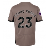 Billige Tottenham Hotspur Pedro Porro #23 Tredje trøje Dame 2023-24 Kort ærmer