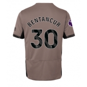 Billige Tottenham Hotspur Rodrigo Bentancur #30 Tredje trøje Dame 2023-24 Kort ærmer