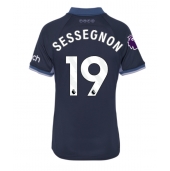 Billige Tottenham Hotspur Ryan Sessegnon #19 Udebanetrøje Dame 2023-24 Kort ærmer