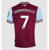 Billige West Ham United Crysencio Summerville #7 Hjemmebanetrøje 2024-25 Kort ærmer