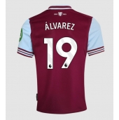 Billige West Ham United Edson Alvarez #19 Hjemmebanetrøje 2024-25 Kort ærmer