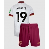 Billige West Ham United Edson Alvarez #19 Tredje trøje Børn 2024-25 Kort ærmer (+ bukser)