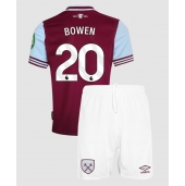 Billige West Ham United Jarrod Bowen #20 Hjemmebanetrøje Børn 2024-25 Kort ærmer (+ bukser)