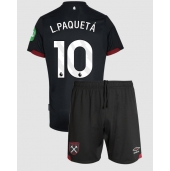 Billige West Ham United Lucas Paqueta #10 Udebanetrøje Børn 2024-25 Kort ærmer (+ bukser)